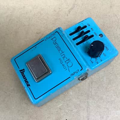 Ibanez PQ-401 Parametric EQ Equalizer 1980s - Blue image 2