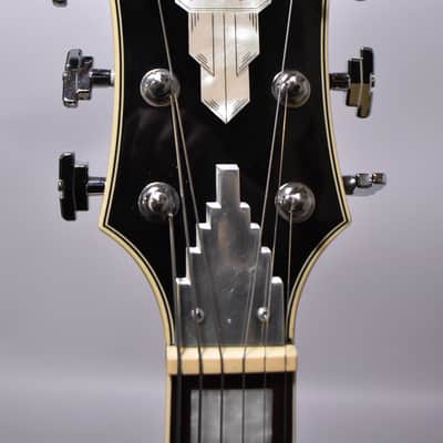D'Angelico Premier EXL-1 Hollowbody Archtop Electric Guitar Black Finish image 5