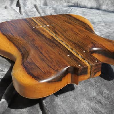 Babik Custom Telecaster Style body, Black Limba, handmade, Art Top image 10