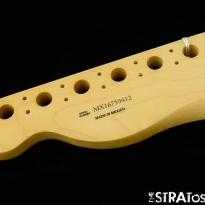2016 Fender Deluxe Nashville Tele NECK Telecaster 12" Radius, 6105 Frets Maple image 6
