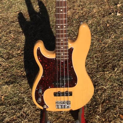 Left Handed Fender Hot Rod Precision Bass 2001 Natural Lefty image 1