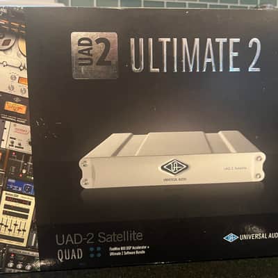 Universal Audio UAD-2 Satellite QUAD Core Firewire DSP Accelerator 2012 - Present - Silver image 2