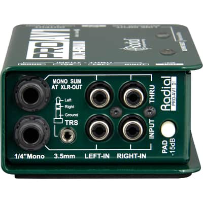 Radial ProAV1 - Audio/Video Passive Direct Box image 2