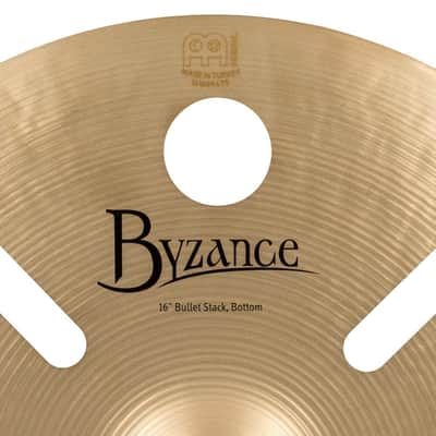 Meinl Artist Concept Luke Holland Bullet Cymbal Stack 12"/16" image 4