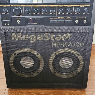 MegaStar HP K7000 Karaoke System Dual Cassette Player Recorder image 3
