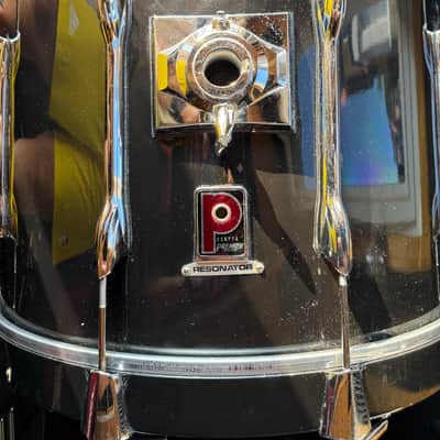 Premier Resonator Bass Drum, 22” x 16” 1980s - Black image 6