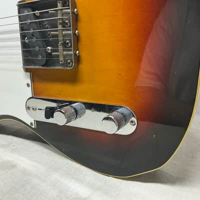 Fender Left-Handed LH lefty Telecaster Guitar - MIJ Made In Japan - Bound Sunburst image 6