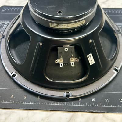 Eminence 12” Silver eye 8ohm has sample on box 07-12-048 90’s  - Black image 2