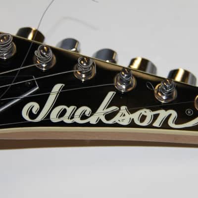 JACKSON DK2 DINKY MIJ  1996 2-Tone Black and w/tan neck image 20