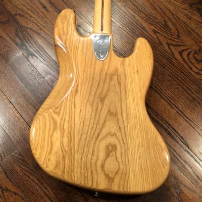 Fender Lefty Jazz Bass 1979 Natural w/ Manual & Tags image 12