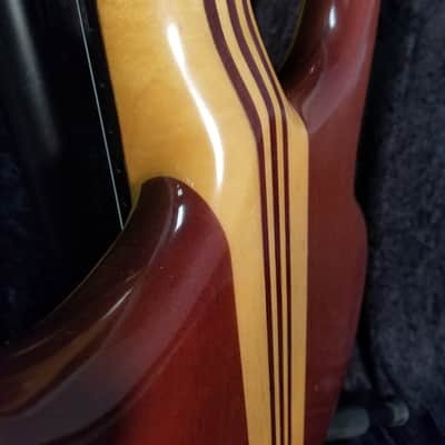 Alembic  Distallate 5 Bass - 1987 Natural - Birds Eye Maple - image 14