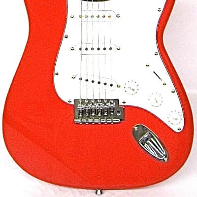 Aileen EGS-111 - Solid Body Electric Guitar - Fiesta Red image 2