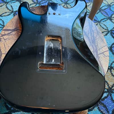 Fender Am Std Strat Body 1989 - black image 3