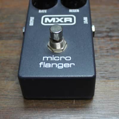 MXR M152 Micro Flanger Electric Guitar Pedal 2005 - Present - Black image 5