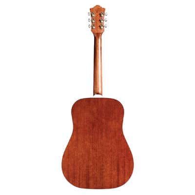 Guild D-140 Dreadnought Acoustic Guitar - Natural Antique Burst image 8