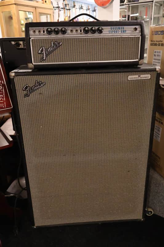 Fender 1969 Bassman Export Amp "Drip Edge" with 2x12 Cabinet image 1