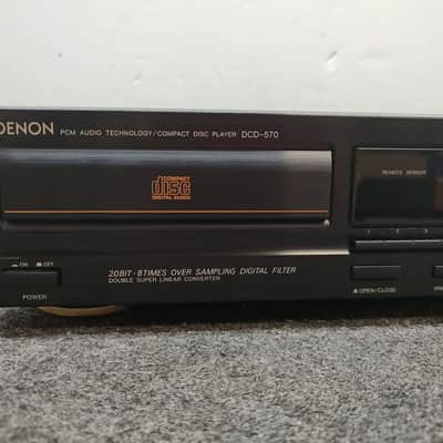 Denon DCD-570 20BIT PCM Audio CD Player 1990's - Black image 2