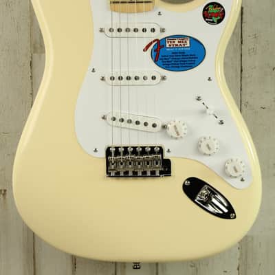 DEMO Fender Jimmie Vaughan Tex-Mex Strat - Olympic White (659) image 1