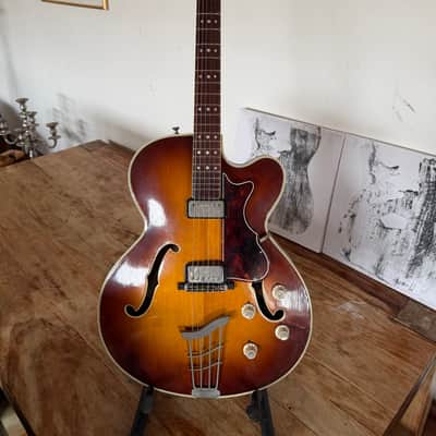 Hofner President E2 Thin Early 1960s - Brunette image 3