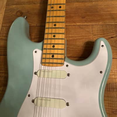 Fender RARE Fender 50th Anniversary Strat Plus Lace Sensors TBX LSR Schallers 1996 - Sonic Blue image 4