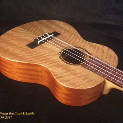 Bruce Wei 5 string baritone ukulele 2025 - Satin image 7