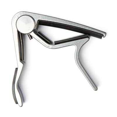 Dunlop 83CS Trigger Capo acoustic curved  smoked chrome imagen 1