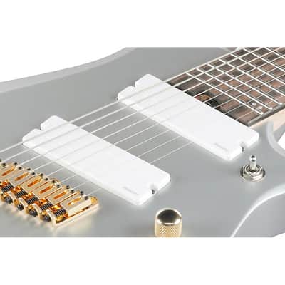 Ibanez Axe Design Lab RGDMS8 Multi-scale 8-string Guitar w/ Fishman Fluence Pickups - Classic Silver Matte image 7