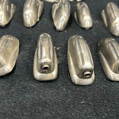 Slingerland 10 - Large Bass drum lugs (5254-UC-11234) 50's/60's - Nickel Plated image 7