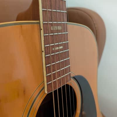 1970s Dorado by Gretsch Model 5968 MIJ Dreadnought Acoustic - Project / Repair image 5