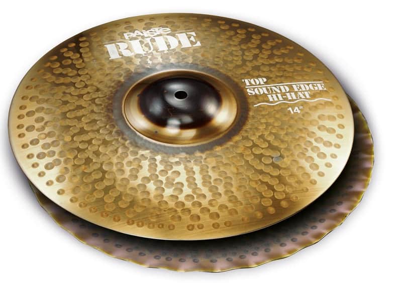Paiste RUDE Series Sound Edge Hi-hats - 14"