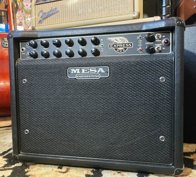 Mesa Boogie Engineering Express 5:25 Tube Combo w/ Cover 2000s - Black image 1