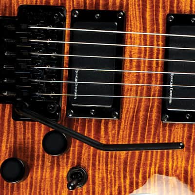 BC Rich VLVTGE Villain Veil Electric Guitar Tigers Eye image 2