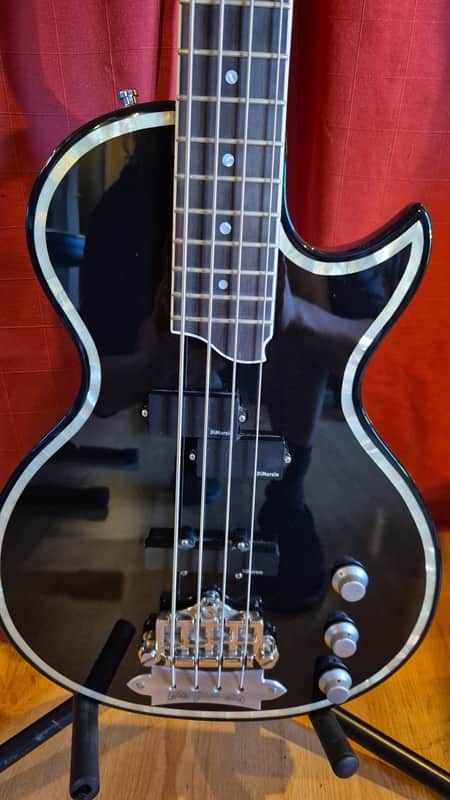 Greco Zemaitis GZB-300BK 4-String Bass – COA No.Tom Denmark St – With Hard Case – UK image 1