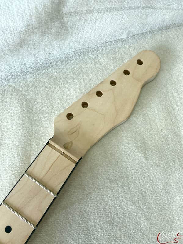 Guitar Mill T-Style Replacement Neck / 1 pc. Maple / Black Binding / Chunky C (#GIN-3214) image 1