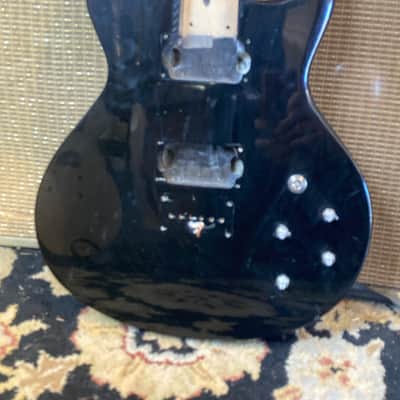 Unknown Single Cut Body Washburn? Lyon? - Black image 1