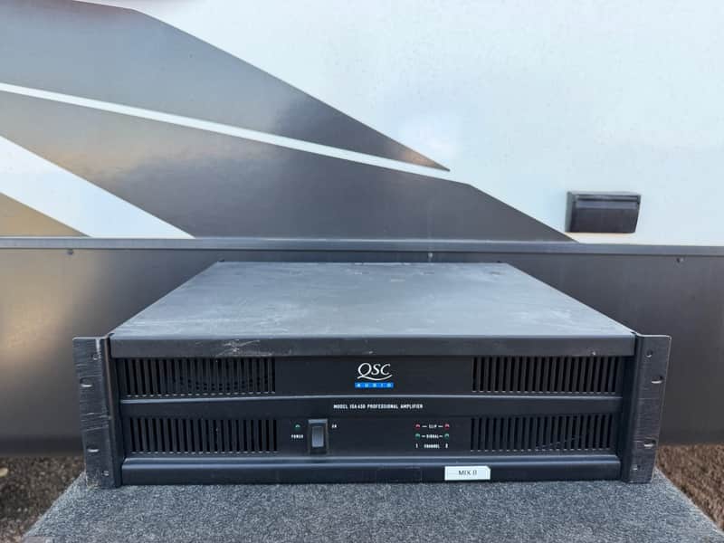 QSC ISA450 ISA 450 120V Professional Power Amplifier image 1