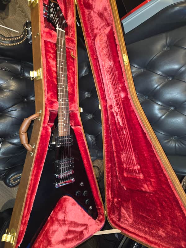 Gibson '80s Flying V Ebony MINT ( ON SALE IT WON'T LAST image 1