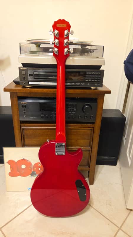 Lefty Epiphone Les Paul Special II 1990s - Heritage Cherry
