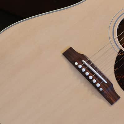 Mint! 2025 Gibson Country Western Acoustic Guitar Natural Satin + OHSC image 4