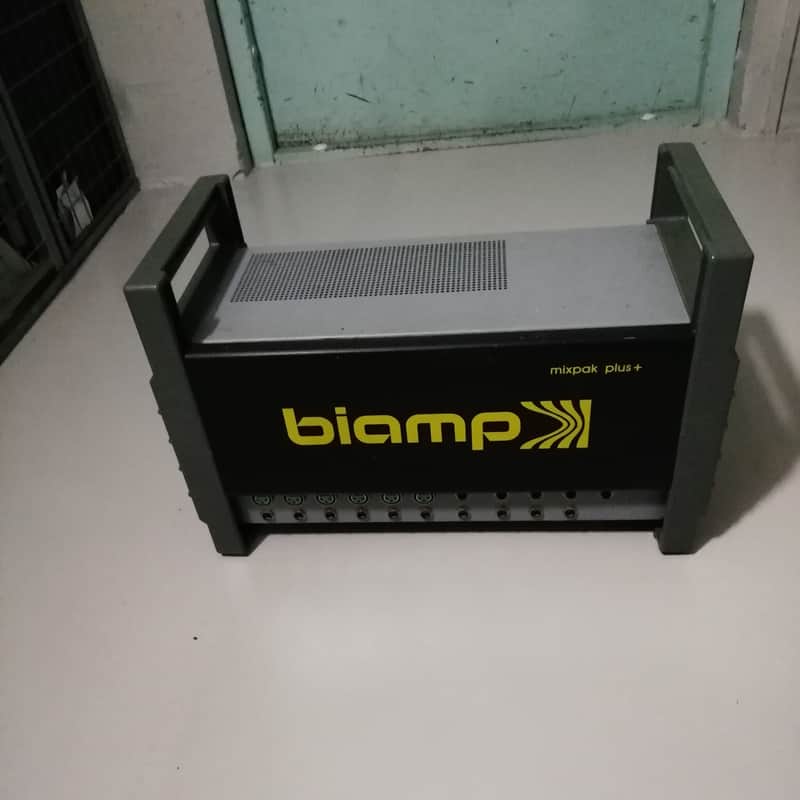 Biamp Mixpak 6 plus with power amp 1981 image 1