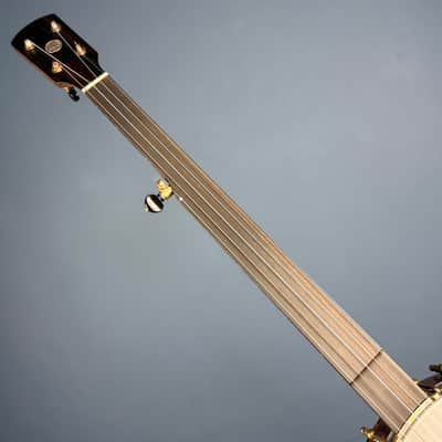 Ode Fretless Walnut Magician Nylon 5-String Openback Banjo 12" image 16