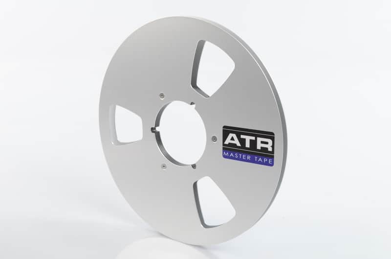 ATR Magnetics Master Tape 1/4″ Empty | 10.5″ NAB Metal Reel, Silver with Set-Up Box image 1