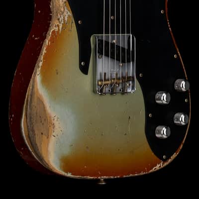 Fender Custom Shop Limited Edition Telecaster Custom Super Heavy Relic - Twilight Sky #00403 image 6