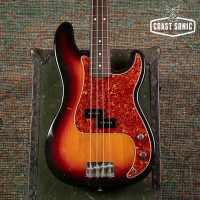 1991 Fender American Vintage Reissue '62 P Bass Precision AVRI w/case image 5