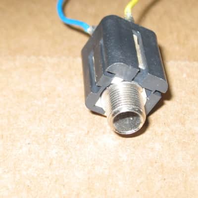 TWO lightly used genuine BOSS OUTPUT jacks (for compact sized pedals) + nuts & washers - ONE jack has two wires (blue & yellow) attached to it - they work fine (specifically from 2010 (but can be used on other year BOSS pedals) NO pedal / NO other parts image 14
