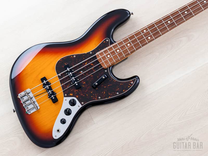 2005 Fender ‘62 Jazz Bass DiMarzio Collection JB62-110DMC Sunburst Lacquer, Japan CIJ image 1