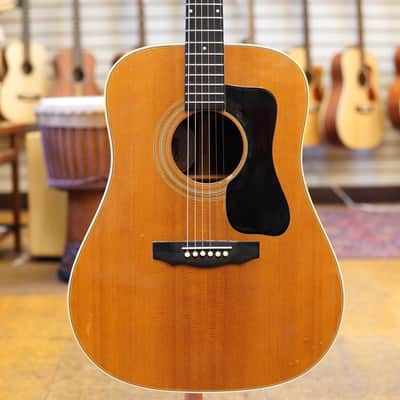 Guild (Westerly, RI) D-50 Spruce/Indian Rosewood Dreadnought Acoustic Guitar 1979 w/Original Hard Case image 1
