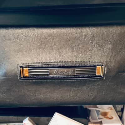 Marshall Origin ORIGIN50H 50-Watt Tube Guitar Amp Head 2018 - Present - Black w/Footswitch and vinyl cover image 3