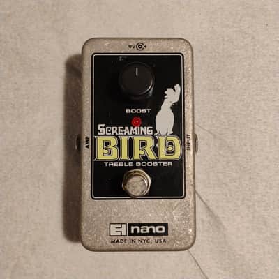 Electro-Harmonix Screaming Bird Treble Booster Pedal | Reverb