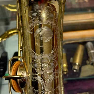 Conn Virtuoso New Wonder 8m C Melody Saxophone Pearls Gold Plate FRESH OVERHAUL! image 4